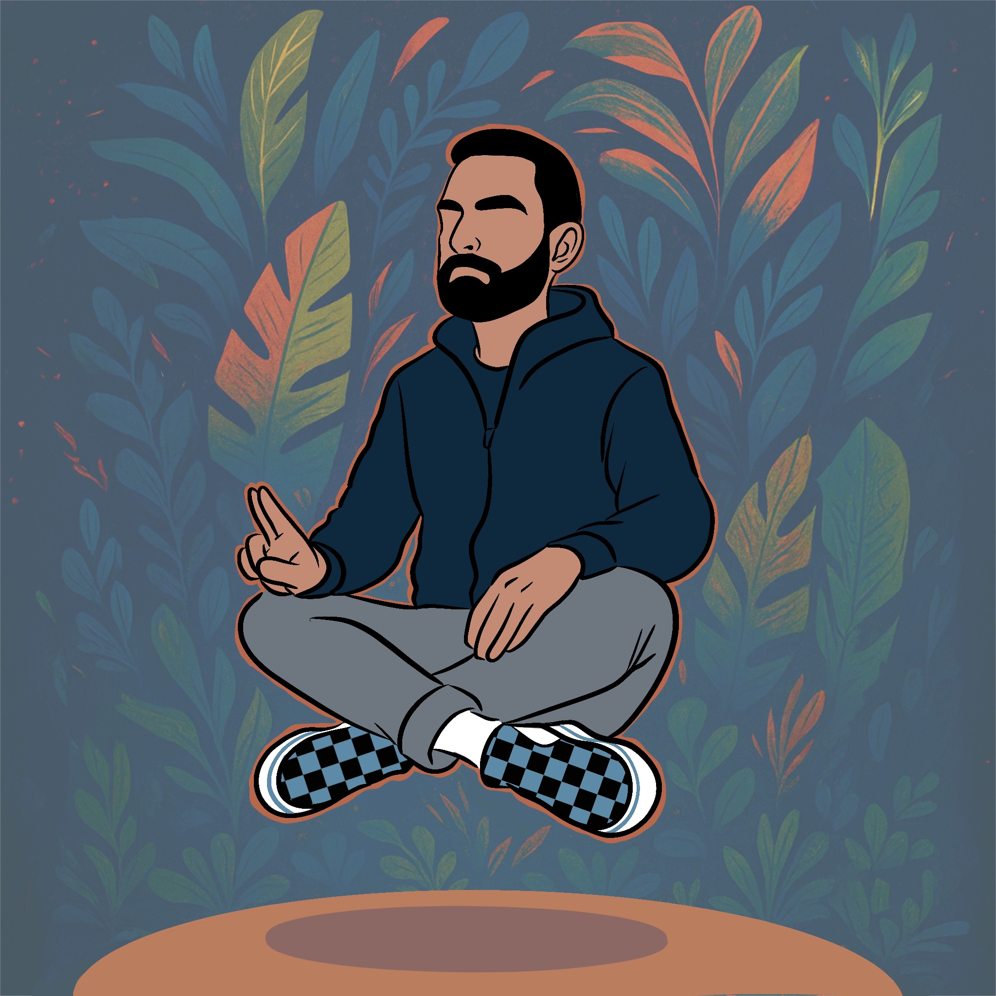 Hassan Fakhreddine - Visual Designer Portrait Illustration